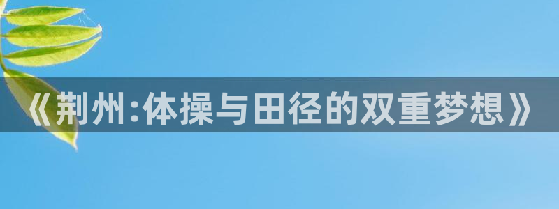 哈哈体育十年：《荆州:体操与田径的双重梦想》
